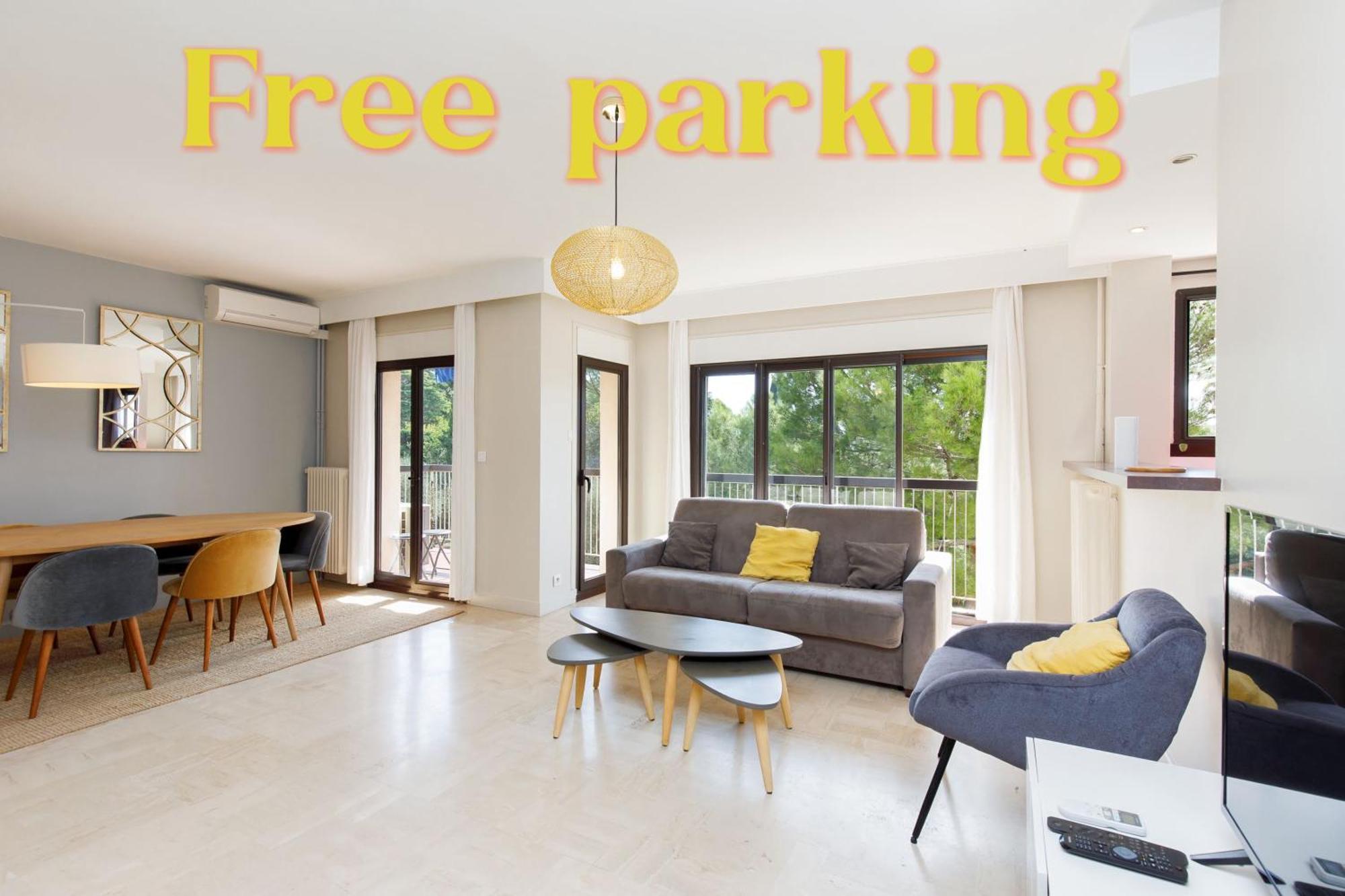 Appartement 3P 71 M2 Avec Parking Gratuit A 戛纳 外观 照片